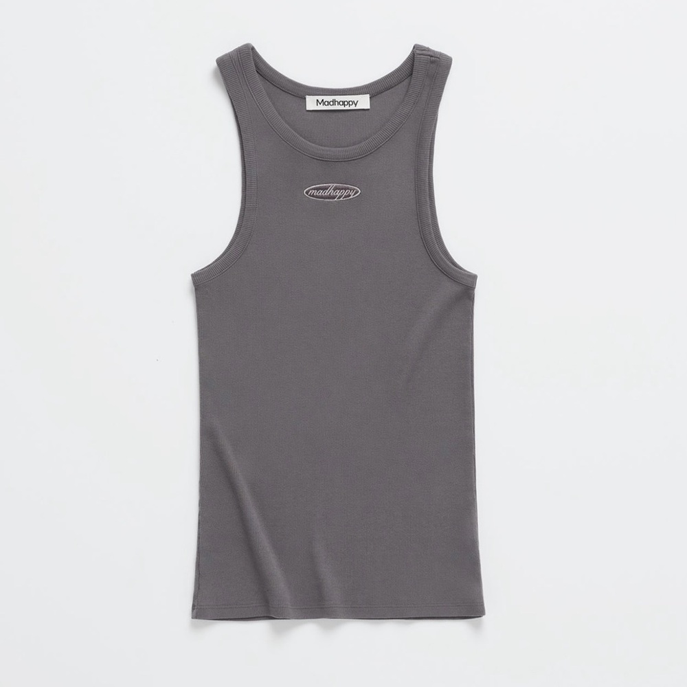 Madhappy Embroidered Rib Racerback Tank - Picture 6 of 8